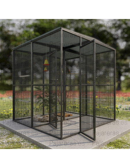 Voladera Elche (2x2 metros con separación central)