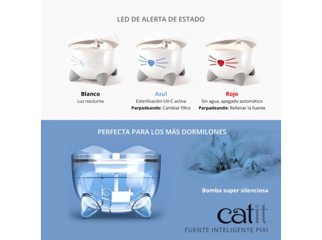 Catit PIXI Fuente Inteligente, 2L