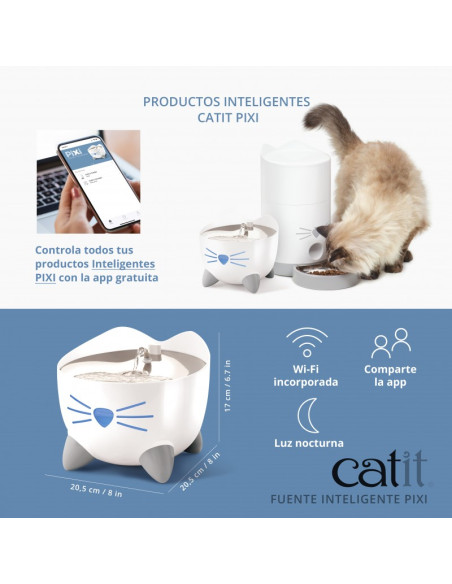 Catit PIXI Fuente Inteligente, 2L