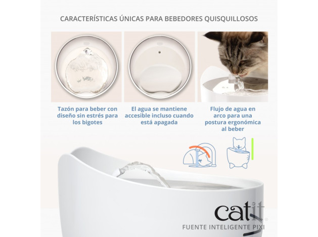 Catit PIXI Fuente Inteligente, 2L