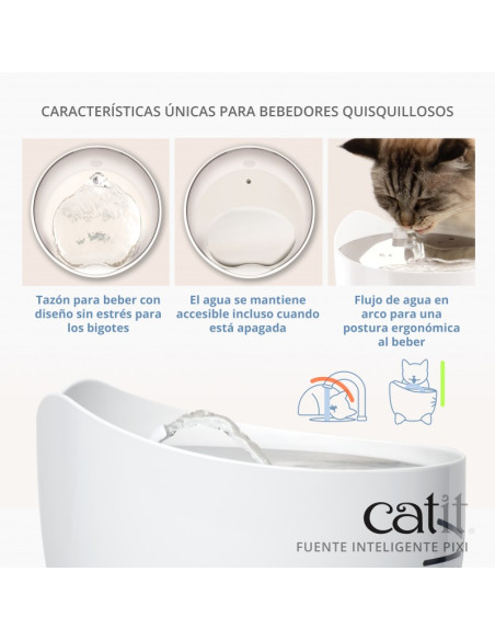 Catit PIXI Fuente Inteligente, 2L