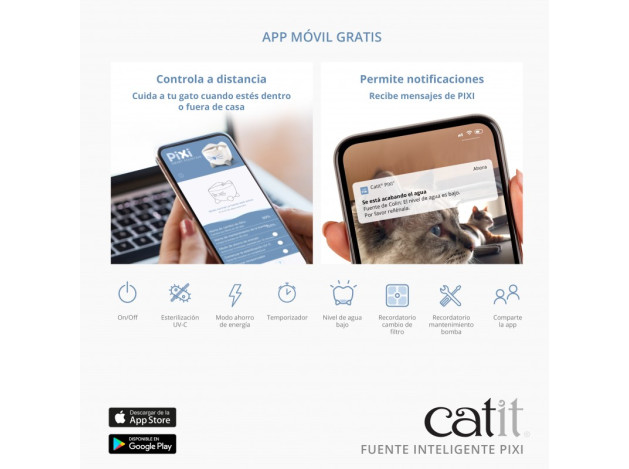 Catit PIXI Fuente Inteligente, 2L