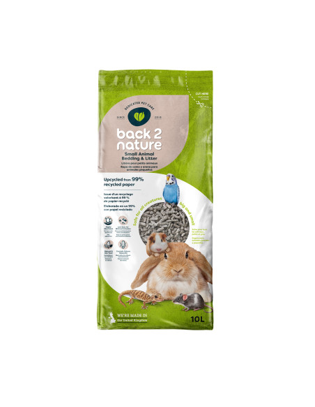 Lecho de Papel Reciclado Back 2 Nature - Pack