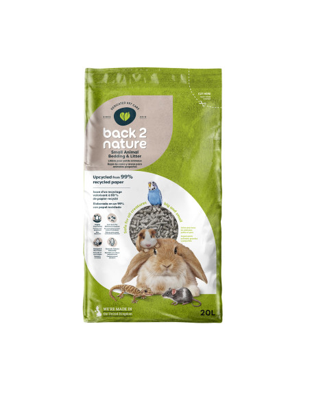 Lecho de Papel Reciclado Back 2 Nature - Pack