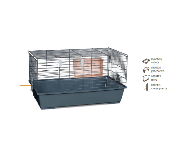 Jaula Voltrega 924 Cobaya