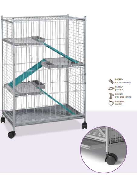 JAULA 492 ROEDOR GRANDE