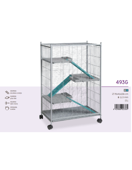 JAULA 493 ROEDOR Voltrega