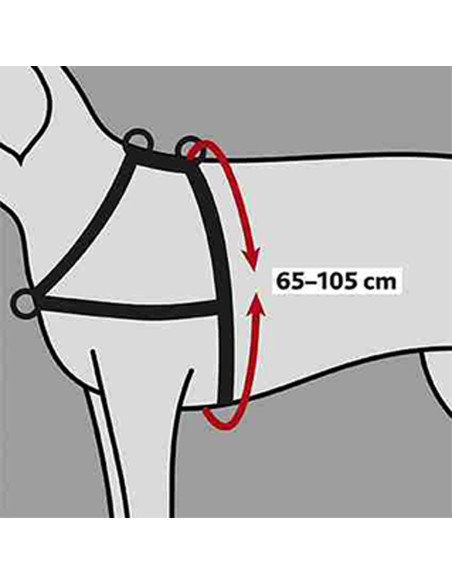 trixie Arnés Guía Lead'n'Walk Soft