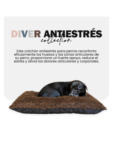 YAGU COLCHON FUN DIVER ANTRACITA T-U 80 x 60 x 12 CM
