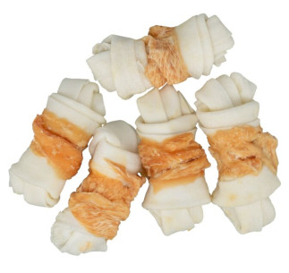 Knotted Chicken Chewing Bone - Pack de 6 unidades 2