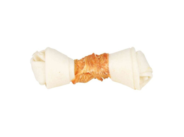 Knotted Chicken Chewing Bone - Pack de 6 unidades