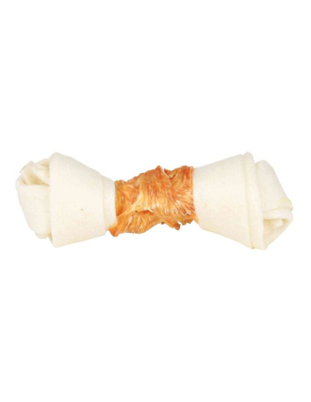 Knotted Chicken Chewing Bone - Pack de 6 unidades