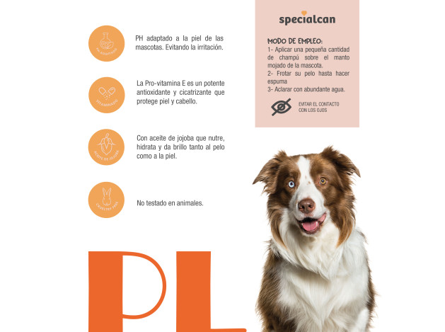 Champú Specialcan  Jojoba