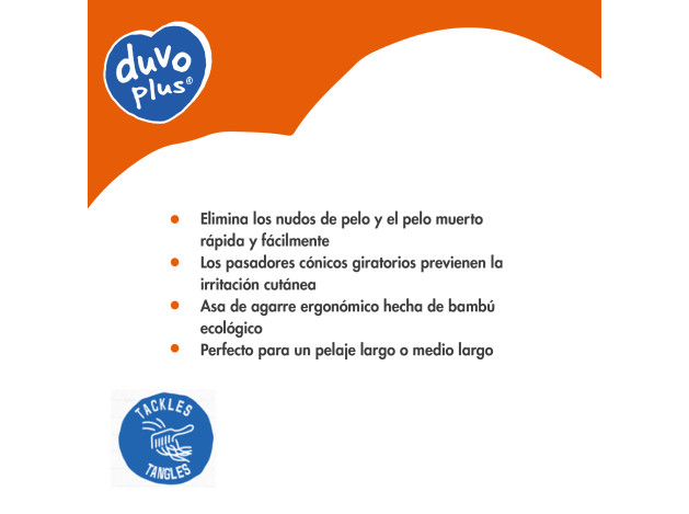 DUVO BAMBOO PEINE