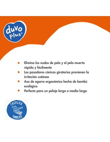DUVO BAMBOO PEINE