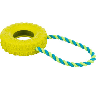 Juguete para perros Neumático con Cuerda 2