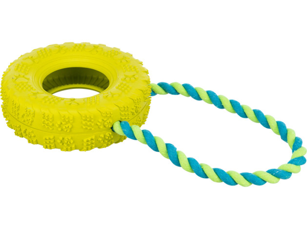Juguete para perros Neumático con Cuerda