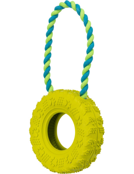 Juguete para perros Neumático con Cuerda