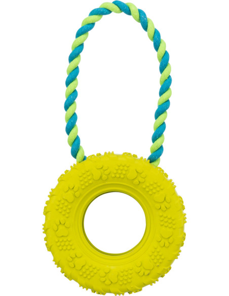 Juguete para perros Neumático con Cuerda