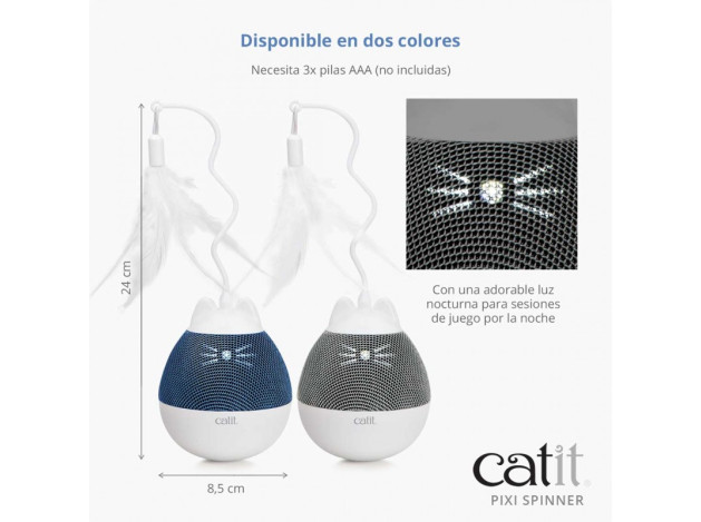 Catit PIXI Spinner, Gris