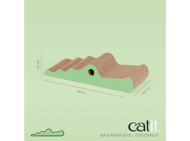Catit Zoo Rascador Cocodrilo