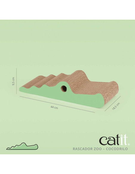 Catit Zoo Rascador Cocodrilo
