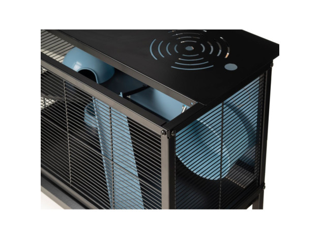 Voltrega KUBIQ Hámster 122 Negro Mate