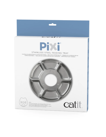 Catit PIXI Repuesto Bandeja Acero Inox. 6 Raciones