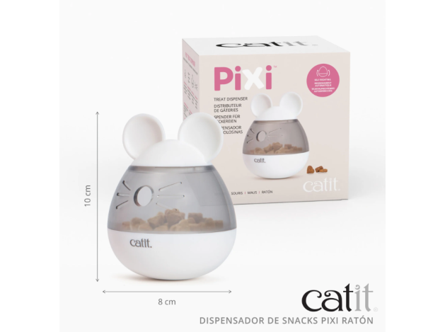 Catit PIXI Dispensador de Snacks, Ratón