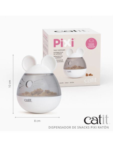 Catit PIXI Dispensador de Snacks, Ratón