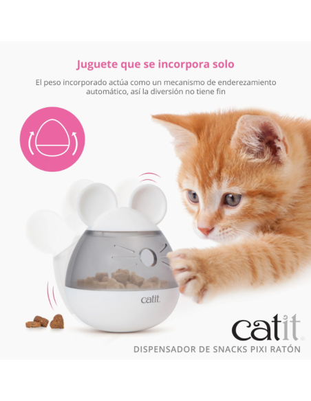 Catit PIXI Dispensador de Snacks, Ratón