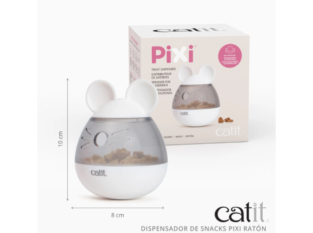 Catit PIXI Dispensador de Snacks, Ratón