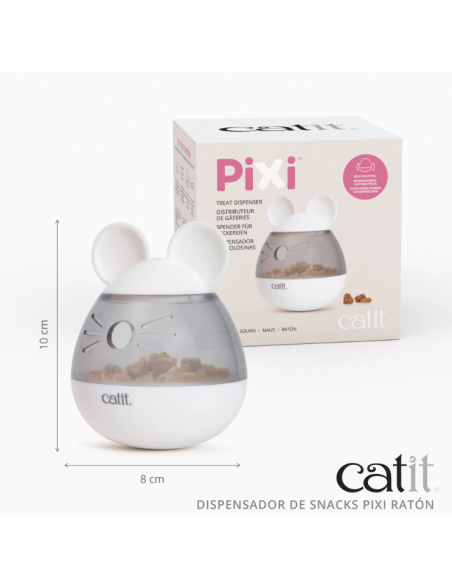 Catit PIXI Dispensador de Snacks, Ratón