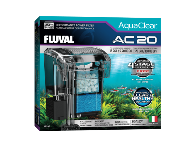 Filtro mochila para acuarios AquaClear Fluval AC 20