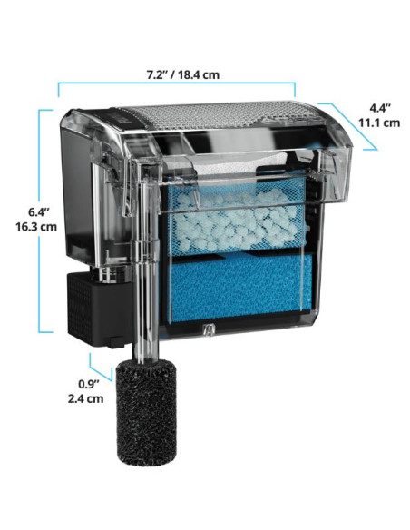 Filtro mochila para acuarios AquaClear Fluval AC 70