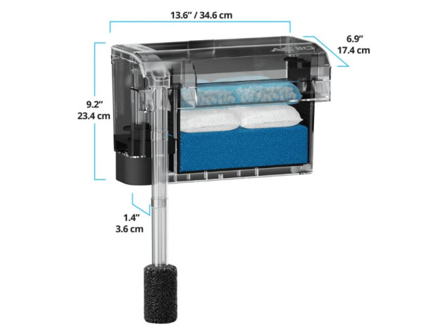 Filtro mochila para acuarios AquaClear Fluval...