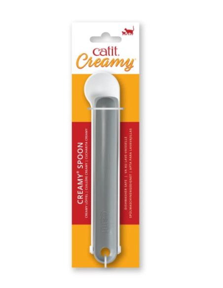Cuchara para snacks para gatos Catit Creamy