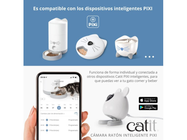 Catit PIXI Cámara Ratón Inteligente