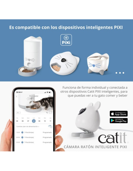 Catit PIXI Cámara Ratón Inteligente