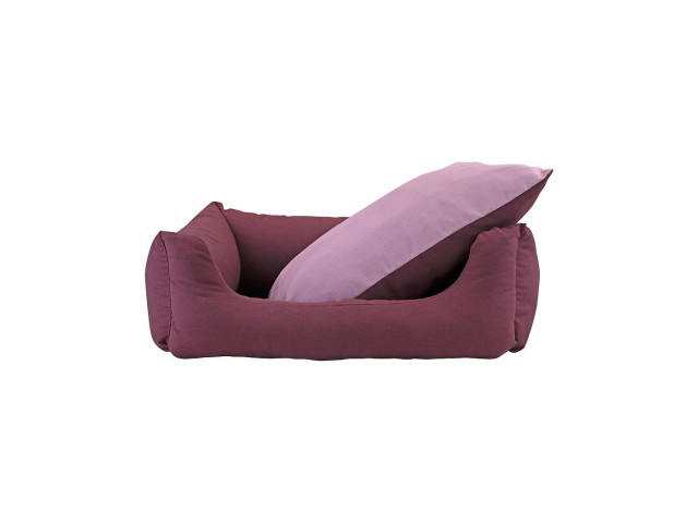 YAGU CUNA OXFORD BURDEOS-MALVA