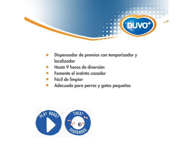 DUVO BOLA FOOBLER AZUL CON TEMPORIZADOR