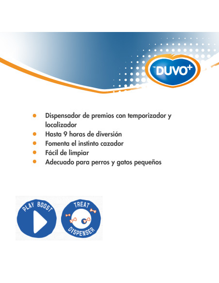 DUVO BOLA FOOBLER AZUL CON TEMPORIZADOR