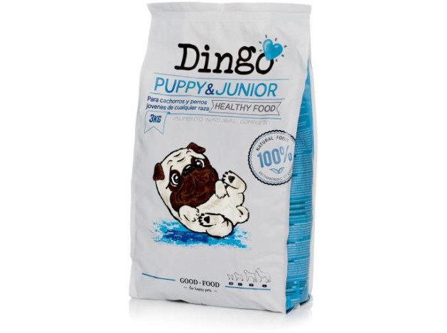 Pienso Dingo Puppy & Junior para cachorros y perros jóvenes - Mismascotas