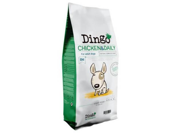 Pienso Dingo Chicken & Daily con pollo para perros adultos – Mismascotas