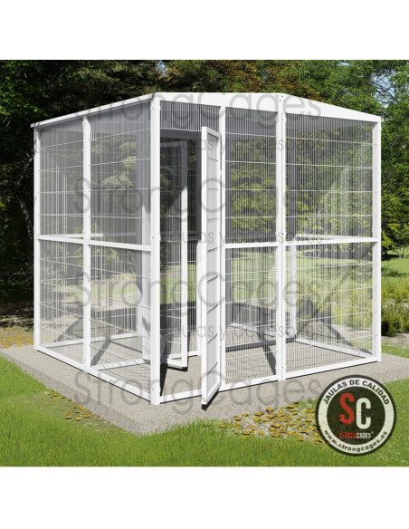 Voladera Elche (2x2 metros con separación central)