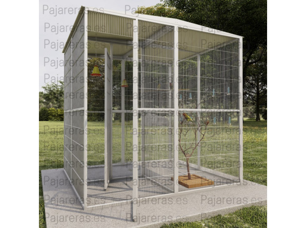 Voladera Elche (2x2 metros con separación central)