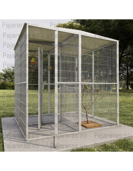 Voladera Elche (2x2 metros con separación central)