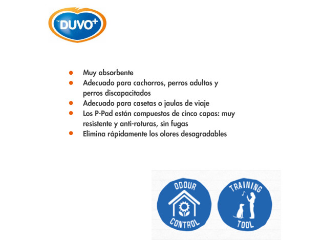 DUVO EMPAPADORES DE ORINA 30 UNI