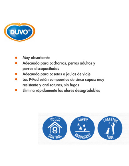 DUVO EMPAPADORES DE ORINA 7 UNI