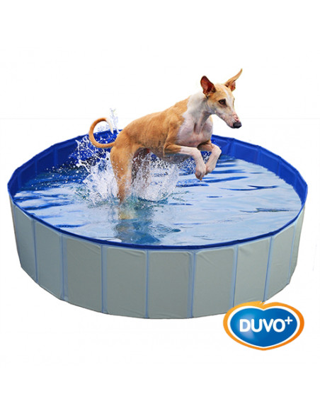 Piscina Plegable para Perros Resistente con Válvula de Drenaje